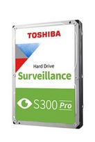 HDD Video Surveillance TOSHIBA S300 PRO 10TB CMR, 3.5'', 512MB, 7200RPM, SATA, 64 cameras, 24/7, TBW: 300 | MD10ADA10TV