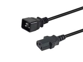 Equip Power Cable Black 1.8 M Iec  C20 Iec C13