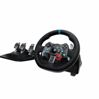 Logitech G29 Driving Force Žaidimų vairas ir pedalai, for PC, PS5, PS4, Juoda | 941-000112