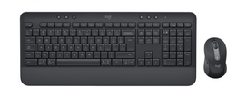 Logitech Signature MK650 Combo for Business Belaidė klaviatūra + pelė, US INT, Graphite | 920-011004