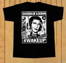 System Of A Down Suicide Wakeup Short Sleeve T-Shirt All Size CS076 Unisex T-Shirt S