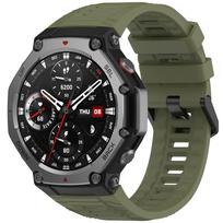 Strap For Amazfit T-Rex 3 SmartWatch Accessories Sport Replacement Original Silicone Bracelet correa Huami Amazfit T Rex3 band For Amazfit T-Rex 3 žalia