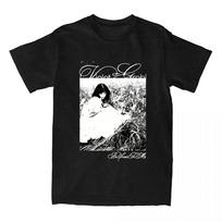 Būk saldus man T-shirt Violetinė Grohl Dainininkas T-shirts Unisex Gatvės stiliaus Trumpomis rankovėmis Apvalia apykakle Moteriški Marškinėliai Grafiniai Viršutiniai drabužiai XS juoda