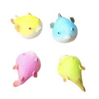 Flour Pufferfish Stress Ball Squeeze Toy Stress Relief Mini Puffer Sensory Toy Home Office Worker Decompression Tool