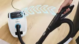 Bosch Serie 6 ProSilence Maišinis Dulkių Siurblys BGB6SIL0L, Titanium Black