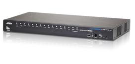 Aten 16-Port USB - HDMI KVM Switch w/USB Peripheral port