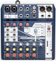 Soundcraft Notepad-8FX - Analoginis garso maišymo pultas, efektų procesorius | 008-08-212 | 688705003047
