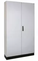 Eti Polam 001325104 Tuščias metalinis atskirai pastatomas korpusas IP55 I klasė RAL7035 (1050x1850x300) su 100 mm cokoliu HXS300 4-12 PH1 001325104