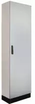 Eti Polam 001325502 Atskirai pastatomas metalinis korpusas su montavimo plokšte IP65 I klasė RAL7035 (550x1850x300) su 100 mm cokoliu HXS300 2-12 PH1V1 001325502