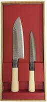 Yaxell Seki Kitchen Knife Set Santoku Knife Petty Made in Japanese for and Hammered stainless 32054 Tohei-made (2 knives) & Knife, Japan,