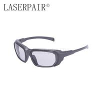 10600nm Carbon Dixoide Laser Safety Glasses OD6 CO2 Laser Goggles for Industrial Material Processing Laser Protection (Transparent,safety glasses) skaidri