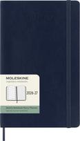 Moleskine 2026 Weekly July 18 Large Size x Sapphire DSB2018WN3Y27 Diary, Start, Months, (13cm 21cm), Softcover, Blue,