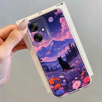 Case for Xiaomi Poco X3 NFC X3 Pro Soft Phone Cover Cartoon Night Sky Cat Poco X3 Pro