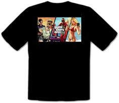 GTA V GTA 5 Grand Theft Auto 5 Rockstar Jogos Games Black TShirt 198 XL