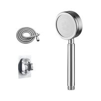 Built-in Filter Booster Shower Head Kit Water Saving Supercharged Rainfall Shower Head  Dormitory sidabras