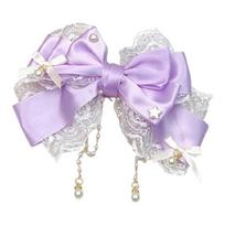 Oversized Ribbon Hair Ornament Fashion Bridal Hair Accessories For Anime Fashion Enthusiasts And Collector
