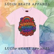 Pride Drops edition: Love Whoever the Fuck You Want Tee, Pride, Be Proud, Love Wins Tee, LGBTQ+, Love is Love, Unisex Heavy Cotton Tee S