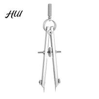 Durable Structure Geometry Compass Metal Spring-Type Caliper Divider Multifunction Bow Adjustable Mathematical for Drafting Engineering Drawing sidabras