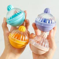 Household Large Round Ball Ice Cube Mold Quick-frozen Ice Maker Mold Plastic Ice Ball Maker for Whiskey 6.5*7cm rožinė