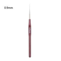 16 Sizes Small Size Tools DIY Yarn Knitting Needles Weave Lace Crochet Hook 0.9mm
