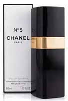 Chanel N°5 eau de toilette for women 50 ml refillable