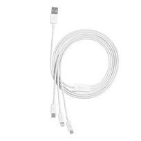Baseus Superior Series Fast Charging Data Cable USB-A to USB-C/microUSB/Lightning 3.5A 1m / stellar white