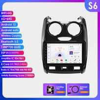Ossuret Pažangus 2Din Android Automobilio Radijas Renault Duster 2015-2020 Automobilio Multimedia Grotuvas GPS Belaidis Carplay Android Auto 4G DSP SWC 360Kamera S6 8Core 6G 64G
