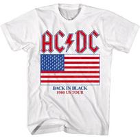 ACDC Star-Spangled US Tour 1980 Men's T Shirt 3XL