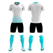 Children'S Football Uniform Set, Male And Female Adult Sports Training Clothing, Short Sleeve Middle Football Uniform 4XS