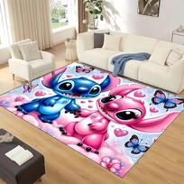 27 Style Lilo Stitch 2 Monster Cartoon Carpet Rug for Living Room Bedroom Home Sofa Decoration,kids Play Non-slip Floor Mat 40x60cm( 15x23in )