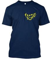 Tours De France Cycle T shirt Made in the USA Size S to 5XL XL