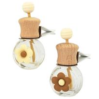 LENARON Car Perfume Container Aroma Car Diffuser Set of 2 small size