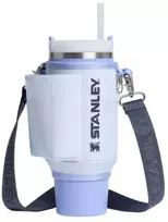 Stanley Termo puodelio su šiaudeliu dėklas „The All-Day Quencher Carry-All“ 0,89 l, šviesiai mėlynas