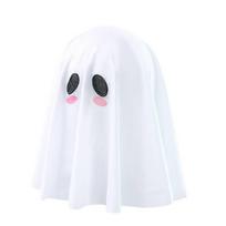 Stylish And Cute Ghost Cosplay Outfit With Reversible Expressions For All Ages