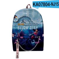 Popular Youthful School Bags Unisex Subnautica Below Zero Travel Bags 3D Print Oxford Waterproof Notebook Shoulder Backpacks