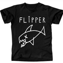 Flipper Sf Punk Bandtshirt Shark Kurt Cobain Approved New Punk Band Tees M