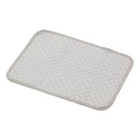 Pet Pad for Dogs Cats Summer Cool Bead Bed, Breathable Comfortable Ice Pad XS šviesiai pilka spalva