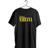NIRVANA Rock Band Black or white TShirt 100 cotton  round neck  Rock  Roll XL
