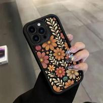 Floral and flower-themed Apple iPhone 17/16 Pro case, new 15 flower design, 14 creative, 13 Pro aesthetic. iPhone 7