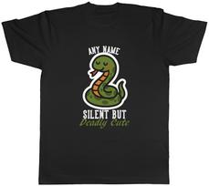 Personalised Boa Snake Silent But Deadly Cute Mens T-Shirt Tee Gift Top L
