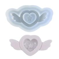 Quicksand Resin Casting Molds,Resin Art Shaker Mold,Crystal Silicone Hollow Mold 1