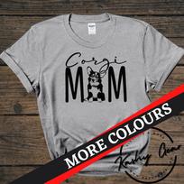 Corgie Mom Shirt | Pembroke Welsh Corgie Dog TShirt | Dog Mom Parent Lover | Christmas Gift For Dog Lovers T Shirt S