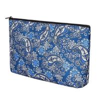 Shockproof Mahjong Storage Bag Zipper Closure Toiletry Organizer Zipper Pouch  Vanity Organization mėlyna