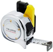 Tajima x 25mm Aluminum Lock 25 Tape Measure 5.5m ALL25-55SGAC sidabras