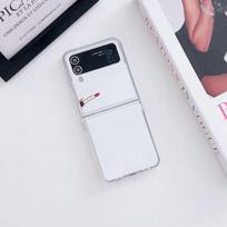 Skirta Samsung Galaxy Z Flip 4 Zflip 3 5g Zflip4 Case Veidrodis Silikoninis Sulankstomas atsparus smūgiams apsauga Kieto nugaros dangtelio priedai For Galaxy Z Flip 4