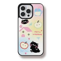 Zhitai Matte Black Frame Case for iPhone 12-15 Pro Max or 14 Pro iPhone 12/12 Pro