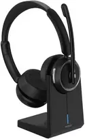 HL-100 Belaidės Stereo ausinės DELTACO, ant ausų, USB adapteris, įkrovimo stovas / HL-100 / 1903274
