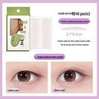 GECOMO Natural Double Eyelid Stickers: Invisible Support for Inner, Single, and Puffy Eyelids.