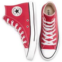 Converse Chuck Taylor All Star Lace-up High-top Canvas Shoes Unisex Red 41.5
