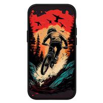 for Motorola Moto Edge 70 60 50 G54 G86 Samsung Galaxy S25 iPhone 17 16 15 Redmi Note 14 Pro Max Phone Case Art Wallpaper Mountain Bike Cycling Cover for Moto G73 5G rausvai ruda